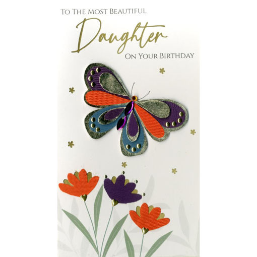 Picture of MOST BEAUTIFUL DAUGHTER BIRTHDAY CARD